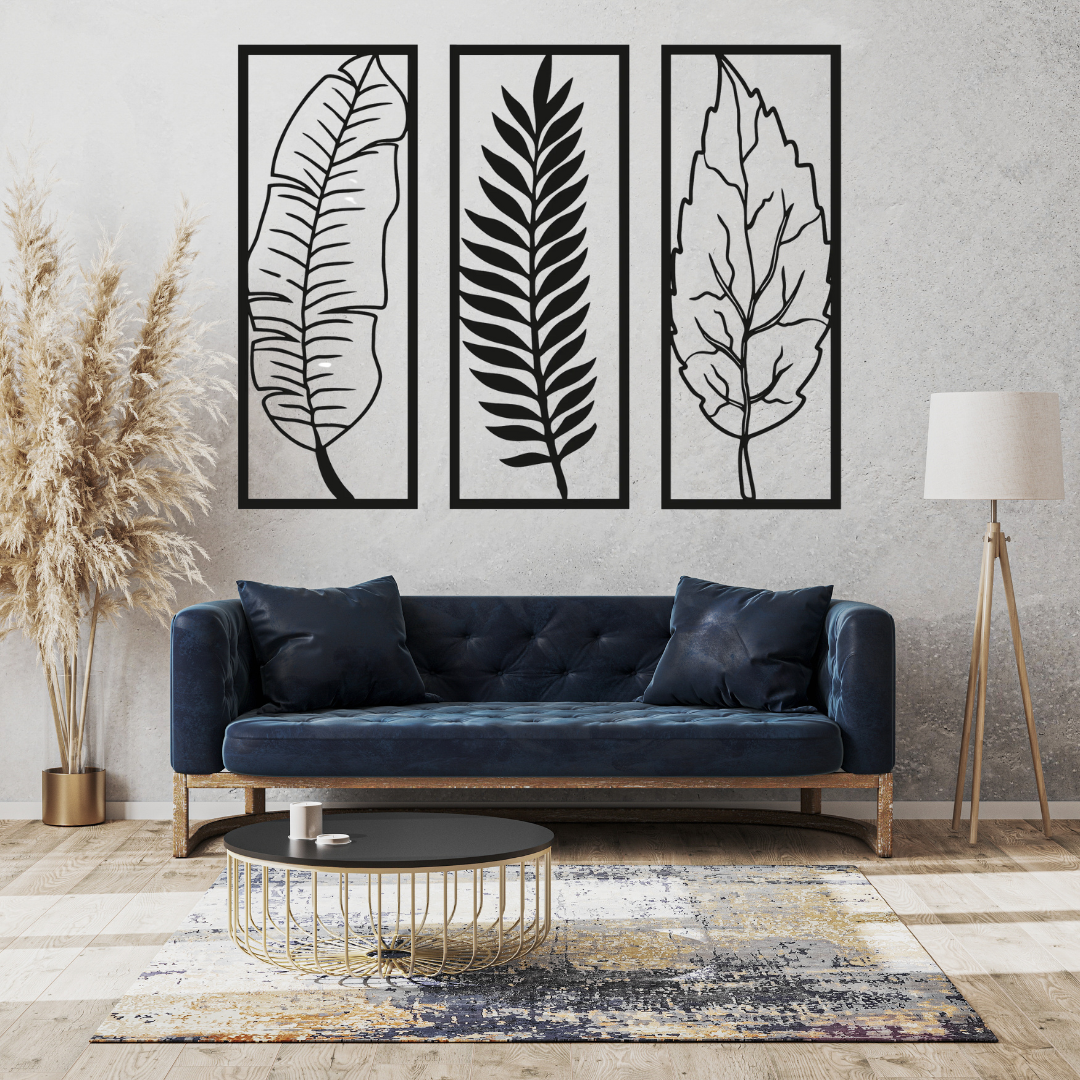 Tropical Leaf Panel 3Pc My Store