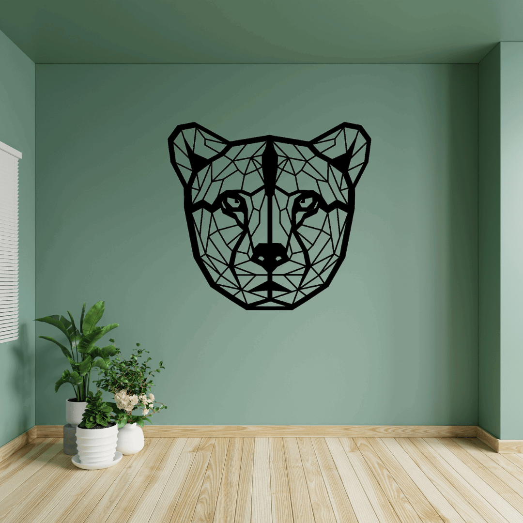Geometric Cheetah Face - MECC