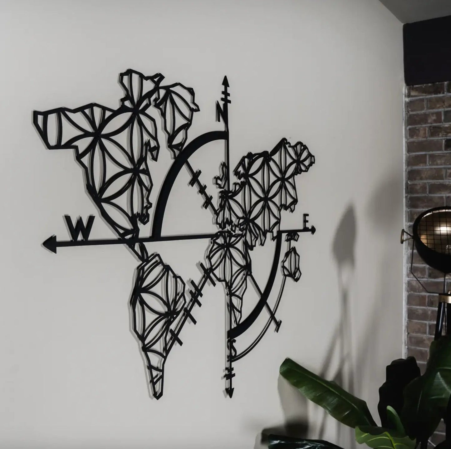 Geometric World Map - MECC