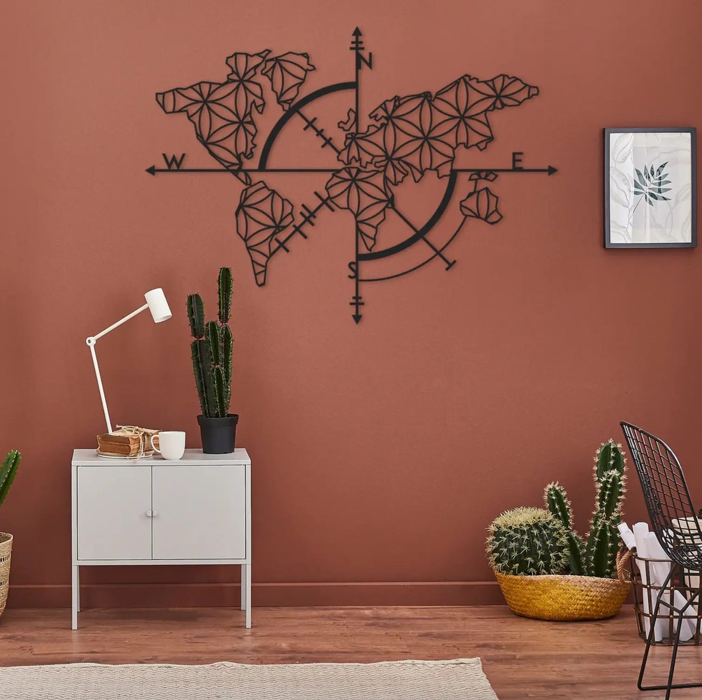 Geometric World Map - MECC