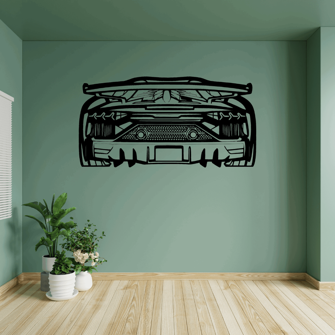 Lamborghini SVJ Wall Art - MECC