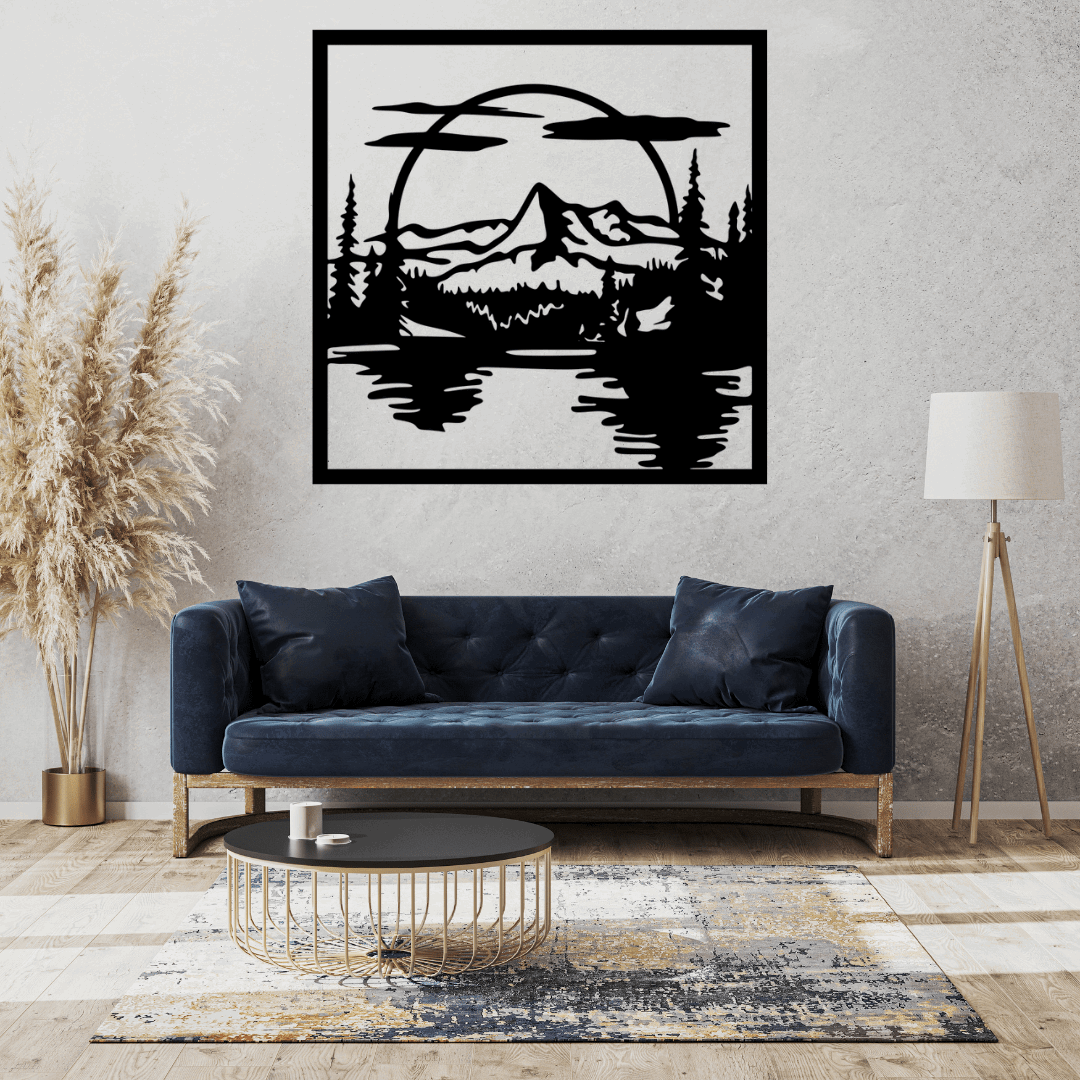 Mountain And Forest Landscape - MECC