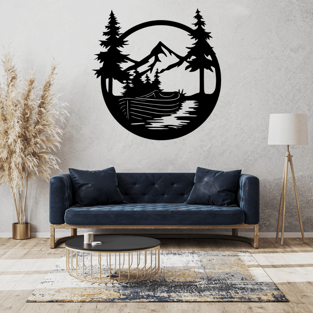 Round Boat And Mountain - MECC