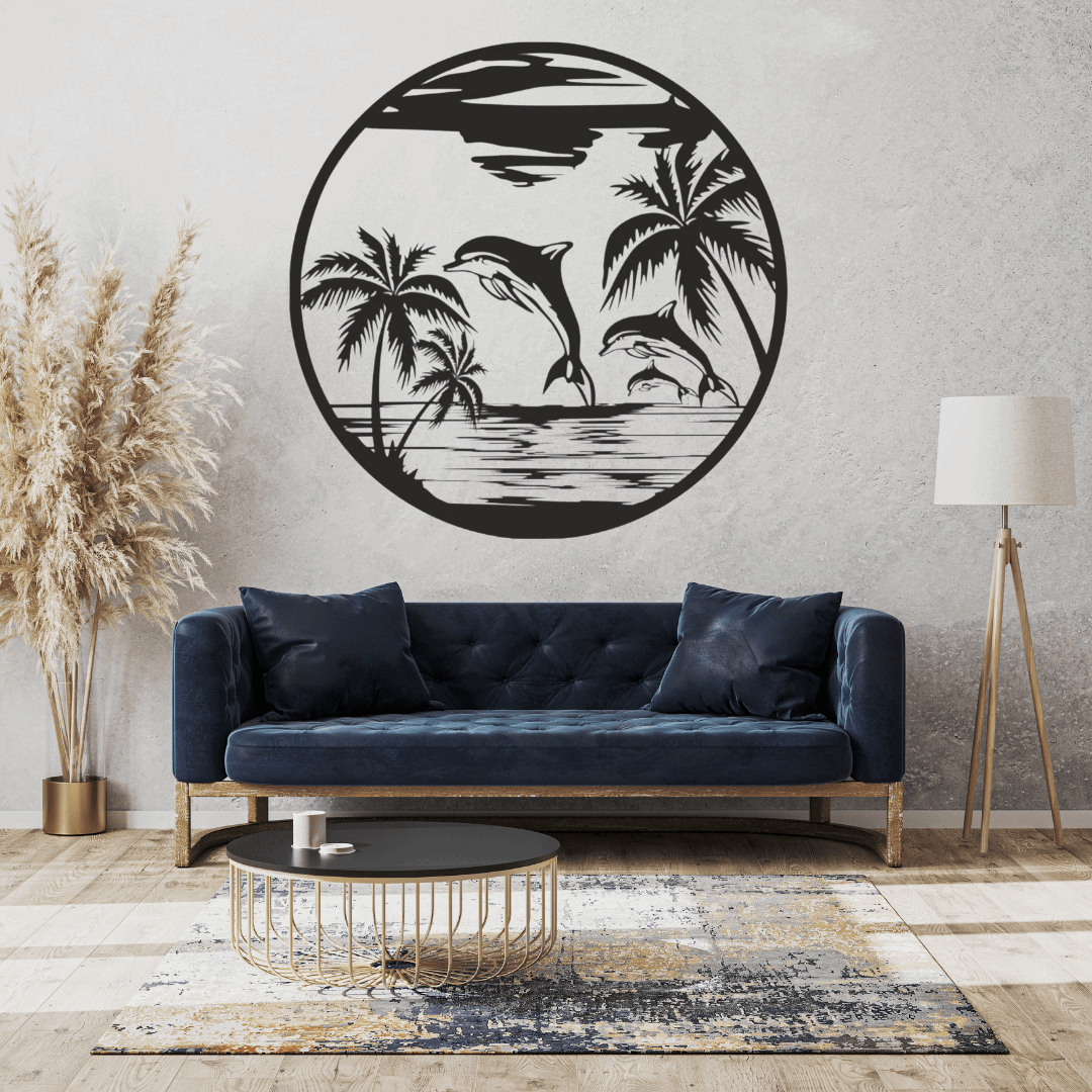 Round Dolphin In Ocean - MECC